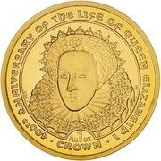 1 Crown - Elizabeth II Elizabeth I, United Kingdom, 2003 reverse image