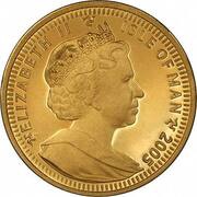 1 Crown - Elizabeth II Himalayan Cat; Gold Issue obverse image