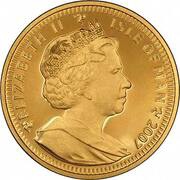 1 Crown - Elizabeth II Ragdoll Cat; Gold obverse image