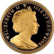 1 Crown - Elizabeth II Chinchilla Cat; Gold obverse image