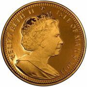 1 Crown - Elizabeth II Turkish Angora Cat; Gold obverse image