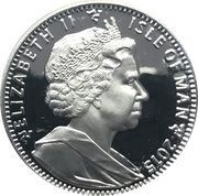 1 Crown - Elizabeth II Selkirk Rex Cat; Silver Issue obverse image