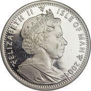 2 Crowns - Elizabeth II Discovery of Palladium obverse image