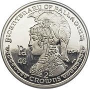 2 Crowns - Elizabeth II Discovery of Palladium reverse image