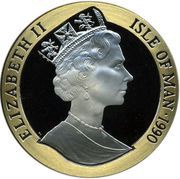 5 Crowns - Elizabeth II Penny Black; Gold Proof obverse image