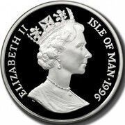 5 Crown - Elizabeth II Sir Lancelot obverse image