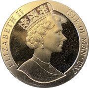 10 Crowns - Elizabeth II Bicentenary of America's Constitution obverse image