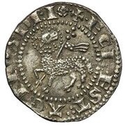 ½ Groschen Agnus Dei) - Anonymous (Neisse, Bohemia, 1302-1319 reverse image