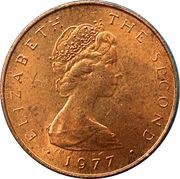 ½ Penny - Elizabeth II F.A.O. Food For All obverse image