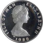 ½ Penny - Elizabeth II stylized herring; .500 fine silver obverse image