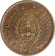 1 Centavo obverse image