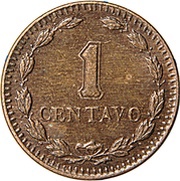 1 Centavo reverse image