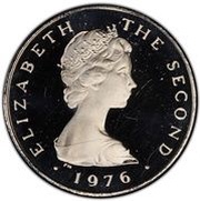 1 Penny - Elizabeth II Loaghtyn sheep; platinum obverse image