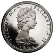 1 Penny - Elizabeth II Quincentenery of the College of Arms; Platinum Proof obverse image