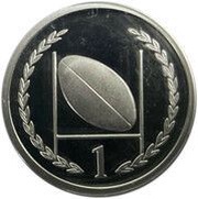1 Penny - Elizabeth II Rugby, United Kingdom, 1996 reverse image