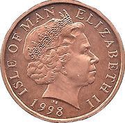 1 Penny - Elizabeth II Rugby obverse image
