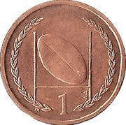 1 Penny - Elizabeth II Rugby, United Kingdom, 1998 reverse image