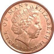 1 Penny - Elizabeth II Keeill obverse image