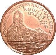 1 Penny - Elizabeth II Keeill, United Kingdom, 2000-2003 reverse image
