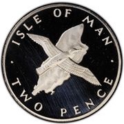 2 Pence - Elizabeth II Shearwater, United Kingdom, 1976-1979 reverse image