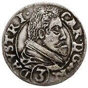 3 Kreuzers - Charles obverse image