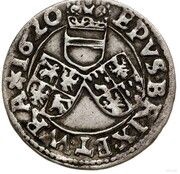 3 Kreuzers - Charles, Bohemia, 1614-1621 reverse image