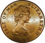 2 Pence - Elizabeth II Red - Billed Chough obverse image