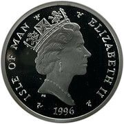 2 Pence - Elizabeth II Bicyclists; Silver Proof obverse image
