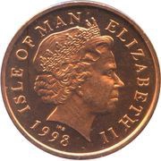 2 Pence - Elizabeth II Bicyclists obverse image