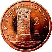 2 Pence - Elizabeth II Albert Tower, United Kingdom, 2004-2016 reverse image