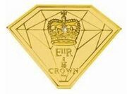 ⅒ Crown - Elizabeth II Diamond Jubilee of Accession, United Kingdom, 2012 reverse image