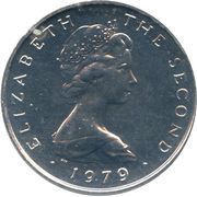 5 Pence - Elizabeth II 2nd portrait obverse image