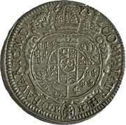 6 Kreuzers - Francis Louis, Bohemia, 1693 reverse image