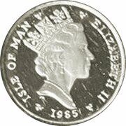 5 Pence - Elizabeth II Quincentenary of the College of Arms; Silver Proof Issue obverse image