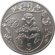 5 Pence - Elizabeth II, United Kingdom, 1985-1987 reverse image