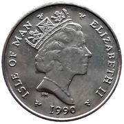 5 Pence - Elizabeth II 3rd portrait obverse image