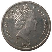 5 Pence - Elizabeth II 3rd portrait obverse image
