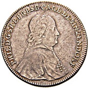 ½ Thaler - Philip Louis obverse image