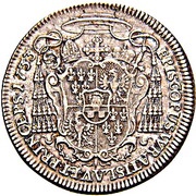 ½ Thaler - Philip Louis, Bohemia, 1733 reverse image