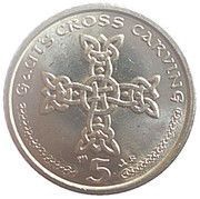 5 Pence - Elizabeth II 4th portrait, United Kingdom, 2000-2003 reverse image