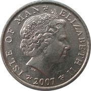 5 Pence - Elizabeth II Tower of Refuge obverse image