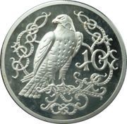 10 Pence - Elizabeth II 2nd portrait, United Kingdom, 1980 reverse image