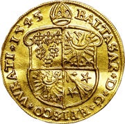1 Ducat - Balthasar of Promnitz obverse image