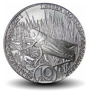 10 Pence - Charles III, United Kingdom, 2023 reverse image