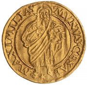 1 Ducat - Balthasar of Promnitz, Bohemia, 1550-1560 reverse image