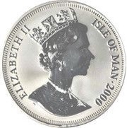 ½ Crown - Elizabeth II Millennium obverse image