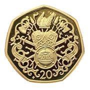 20 Pence - Elizabeth II 2nd portrait, United Kingdom, 1982-1983 reverse image