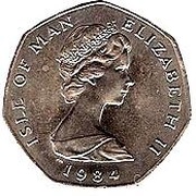 20 Pence - Elizabeth II Quincentenary of the College of Arms obverse image