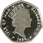 20 Pence - Elizabeth II 3rd portrait obverse image