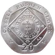 20 Pence - Elizabeth II 4th portrait, United Kingdom, 2004-2016 reverse image